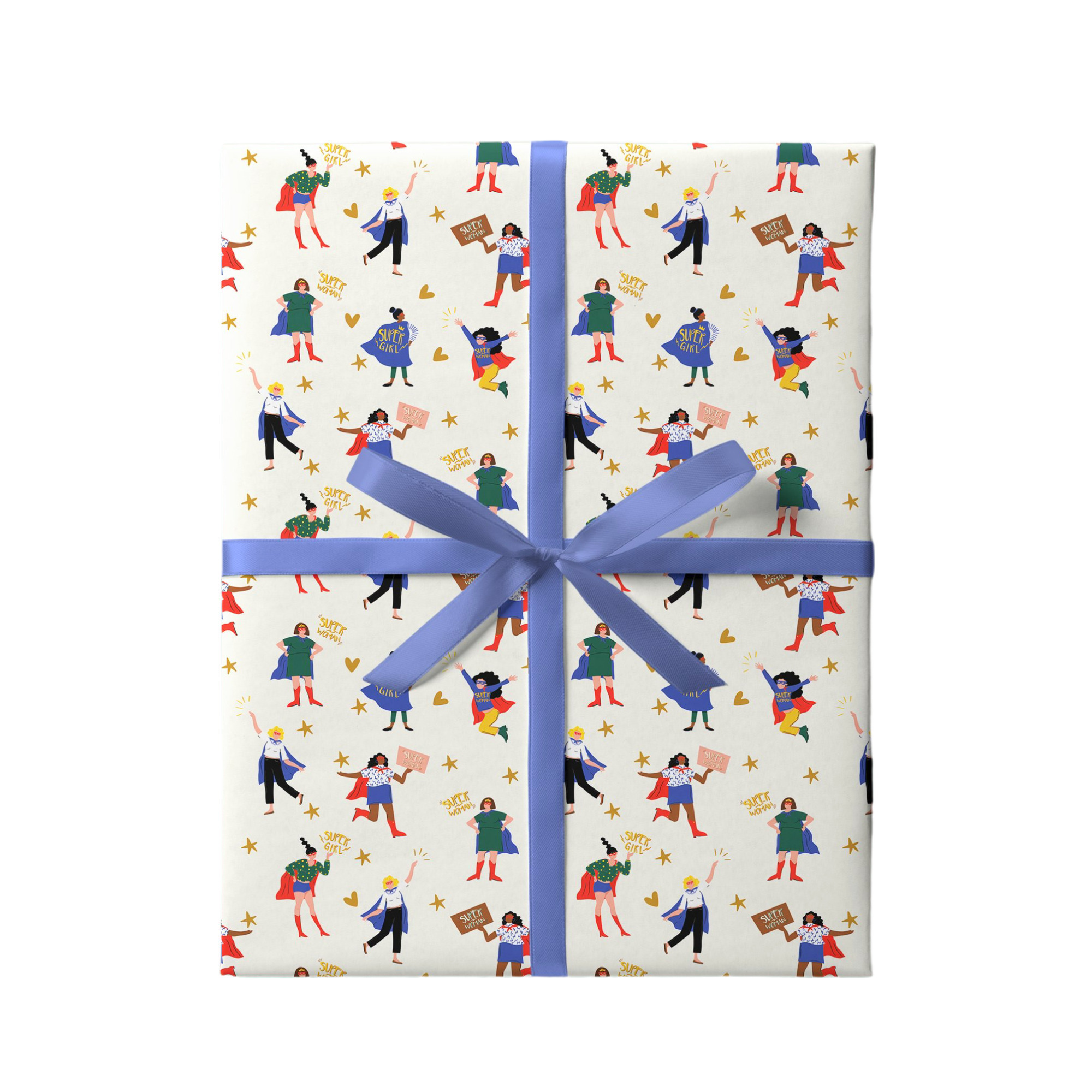 565971 Упаковочная бумага "Super Girls" 100 х 70 см, 100 г/м2 Santreyd 