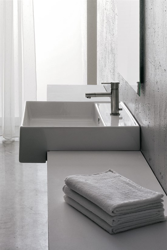 8031d Scarabeoceramica Умывальник 46x46 Teorema Santreyd - Вид №1