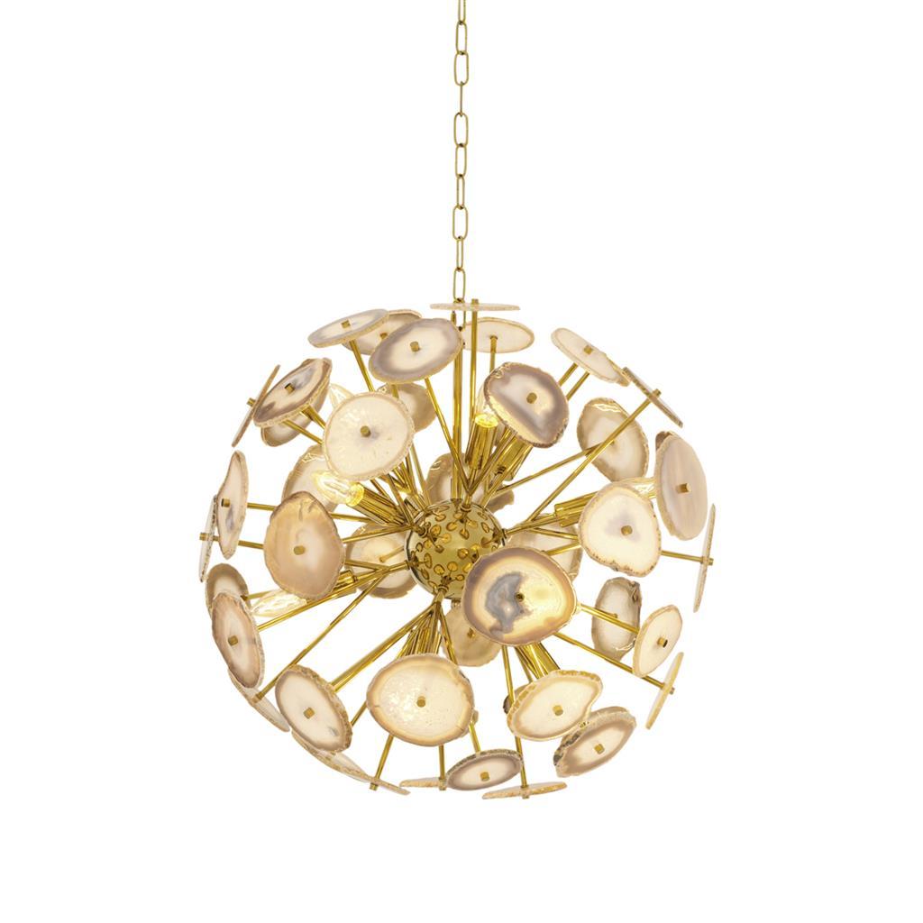 Люстра Branquinho S от Eichholtz латунь 110579 EICHHOLTZ ДИЗАЙНЕРСКИЕ, EICHHOLTZ, ШАР 061584 Латунь  - Вид №1