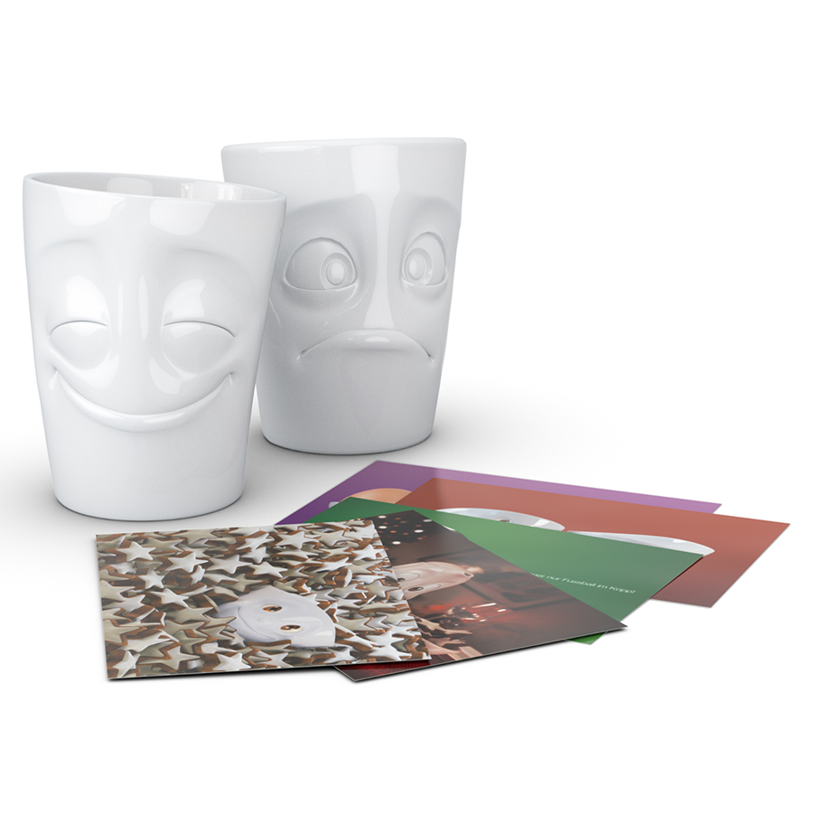 T01.28.01 Набор из 2 кружек tassen cheery & baffled 350 мл белый Tassen by FIFTYEIGHT PRODUCTS  - Вид №4