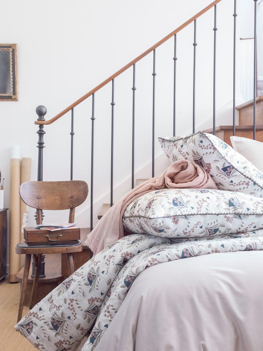 Alexandre Turpault Двусторонняя льняная наволочка с принтом и цветочными мотивами Tiffany sun-id-1379020 - Вид №3