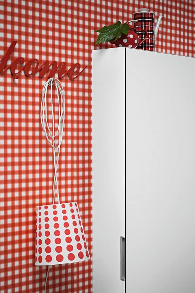 Birex Обувной шкаф подвесной с лакированной дверцей Welcome sun-id-1430616 - Вид №2