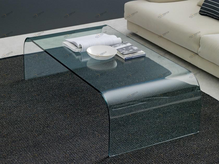 FontanaArte Прямоугольный журнальный столик из флоат-стекла sun-id-1427671