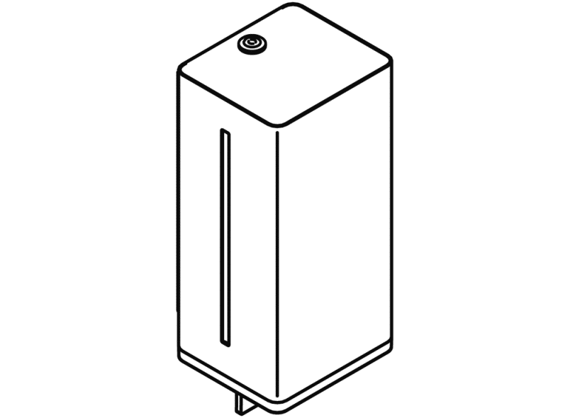 805.06.150 дозатор пенного мыла HEWI Spenderprodukte  - Вид №5
