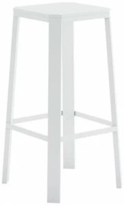 GANDIABLASCO Высокий табурет из термо-лакированного алюминия Timeless