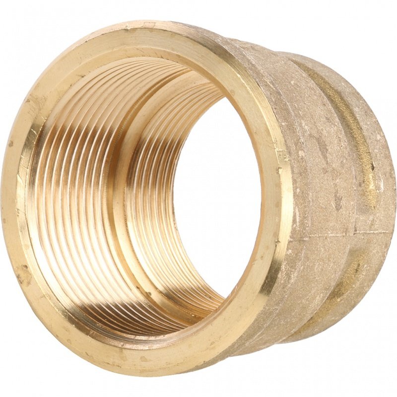 Муфта переходная ВВ 1 1/2х1 1/4" латунь STOUT SFT0005112114 - Вид №2