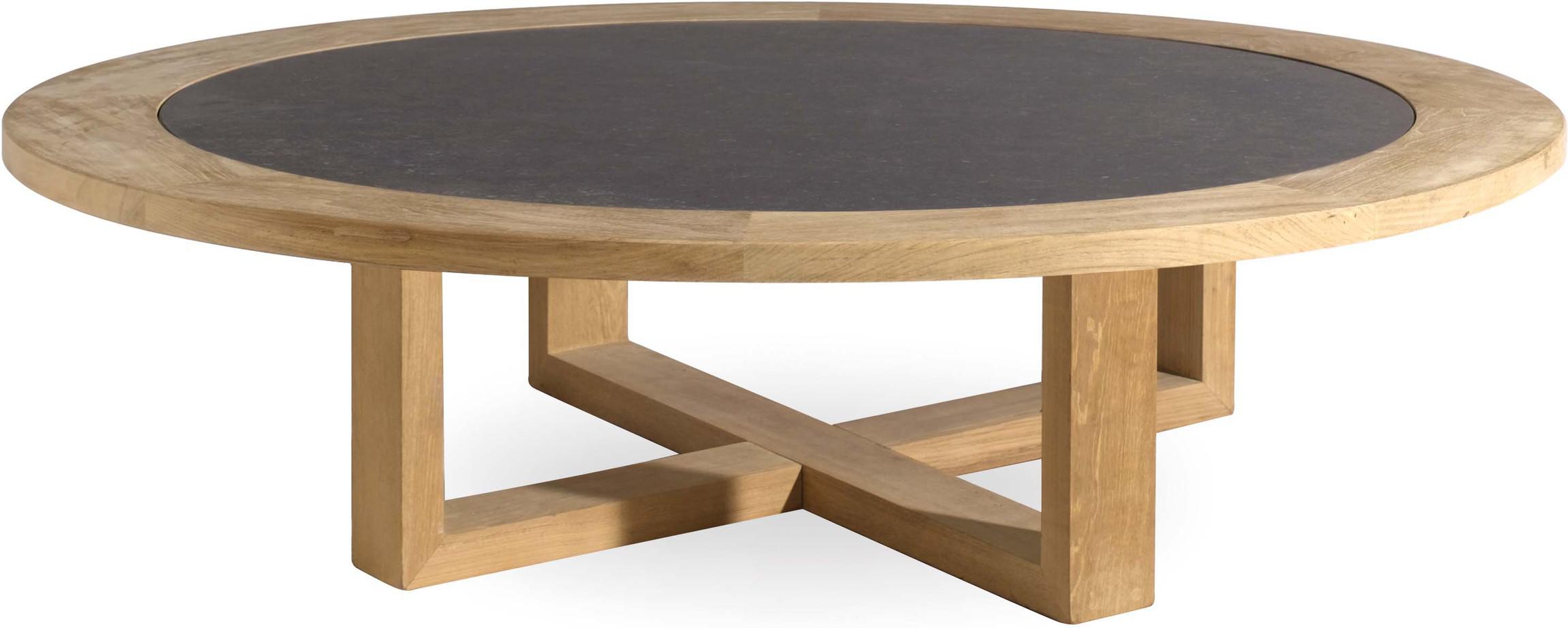 MNST879 Журнальные столики teak ⌀130см Manutti Siena