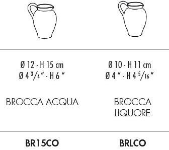 Cerasarda Керамический кувшин Corallo Br15co/brlco - Вид №4