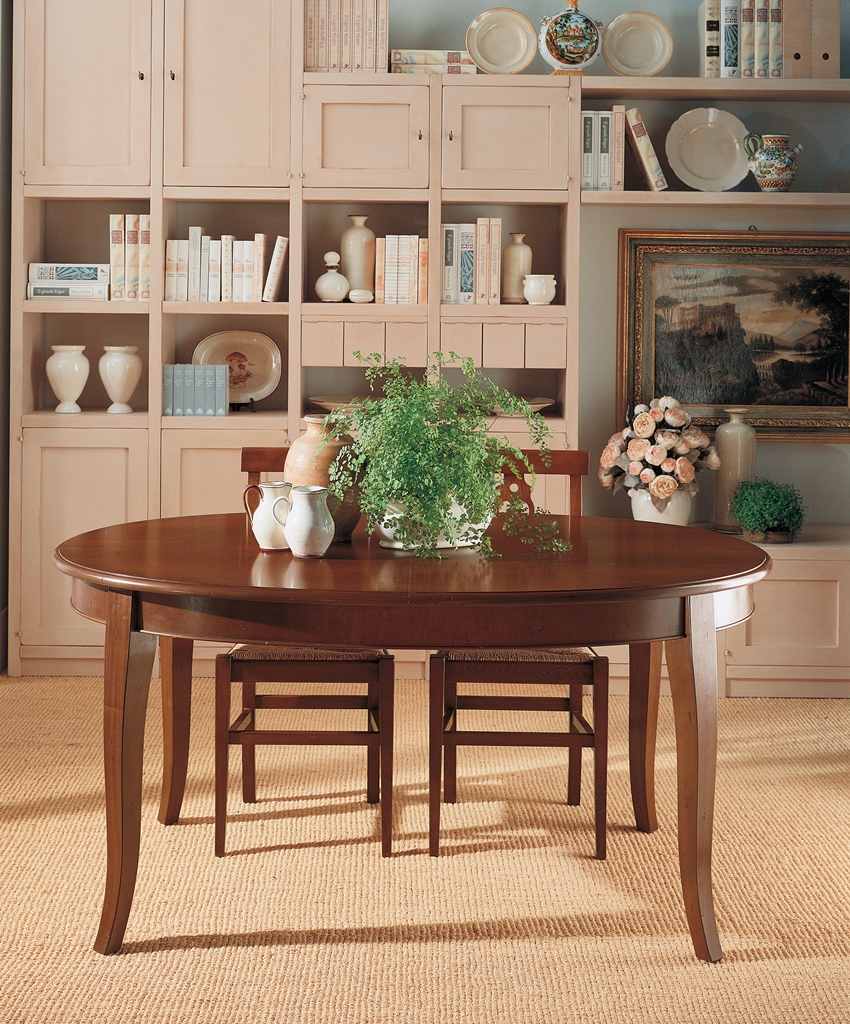 2464 Tifernoit Раздвижной овальный стол Soggiorno  - Вид №1