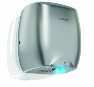 GW01 19 03 00 Genwec Модель A ручная сушилка для рук из белой стали