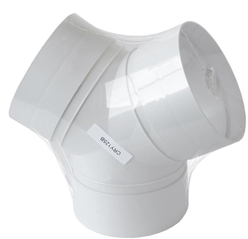 First Corporation Фитинг abs "y" для круглых труб La ventilazione Cry125b - Вид №1