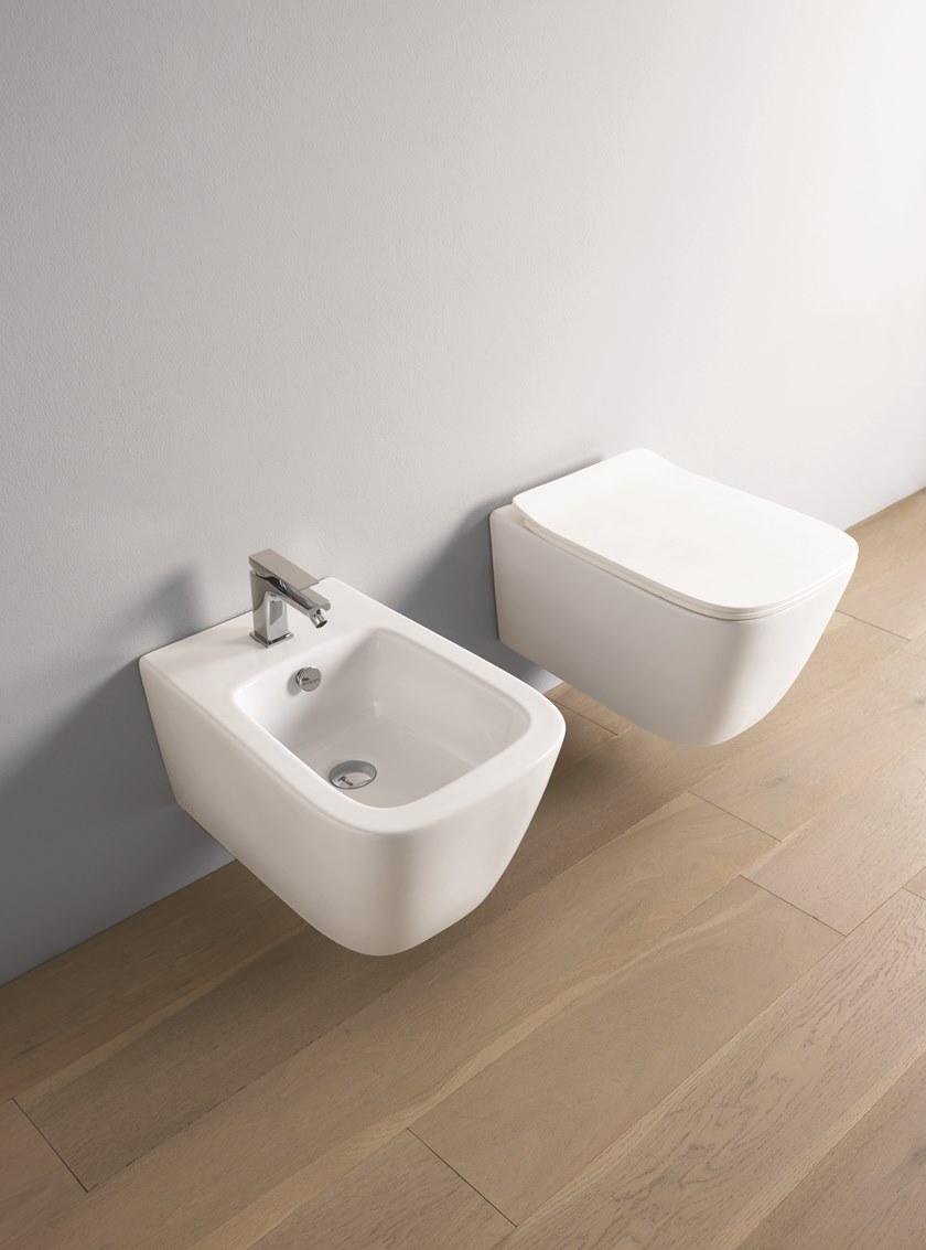 Подвесной унитаз настенный Белый ArtCeram A16 Италия sun-id-1506632 - Вид №1