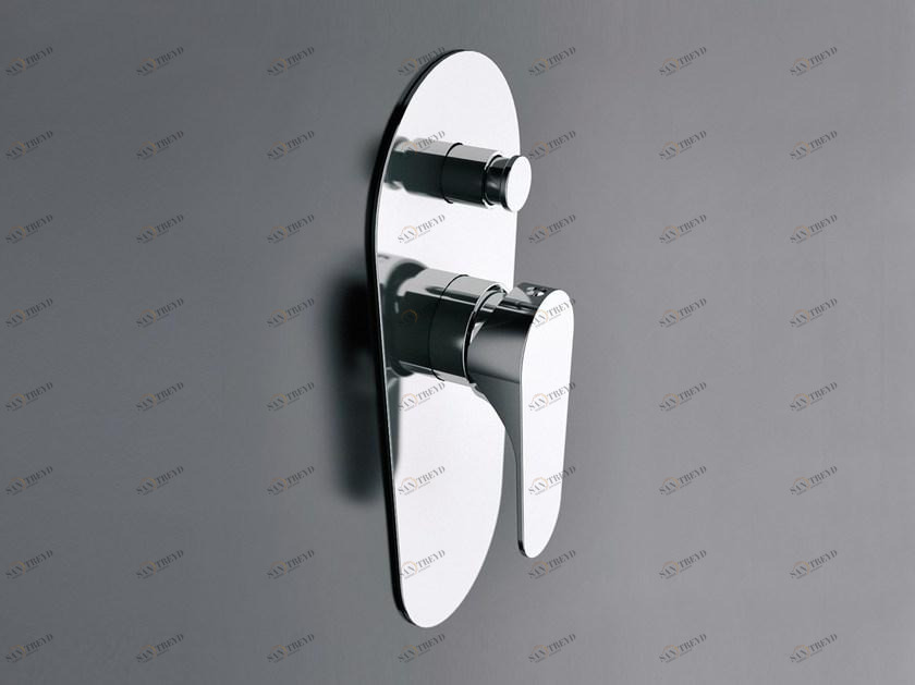 Remer Rubinetterie Смеситель для душа, однорычажный, с переключателем Class line L 09 l