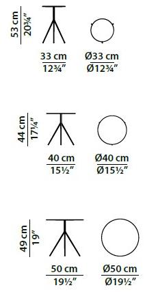 BAXTER Круглый лакированный журнальный столик Liquid sun-id-1510326 - Вид №17