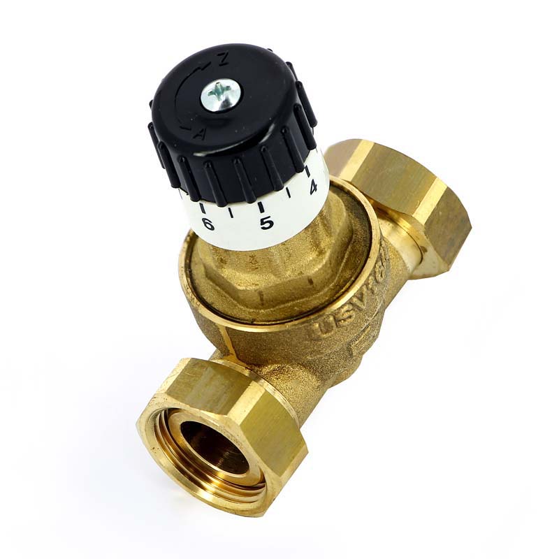 Перепускной клапан прямой BB WATTS USVL 3/4" 0,03-0,5 bar с накидными гайками 10005170 - Вид №1