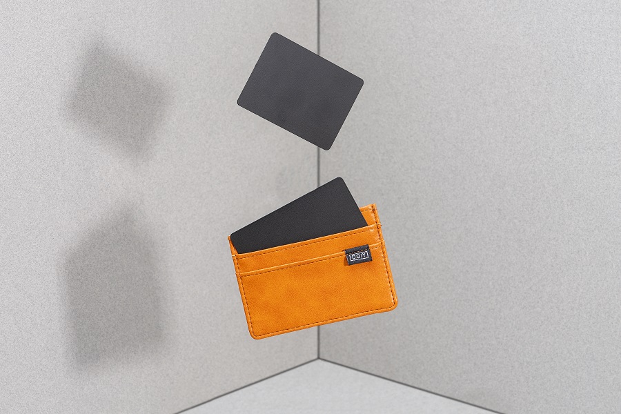 DYHONCWBR Кошелек для кредитных карт honom, коричневый Doiy  - Вид №2