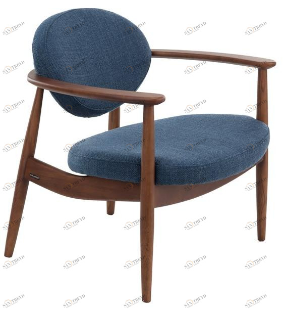 Pols Potten Кресло из ткани с подлокотниками  555-020-006 