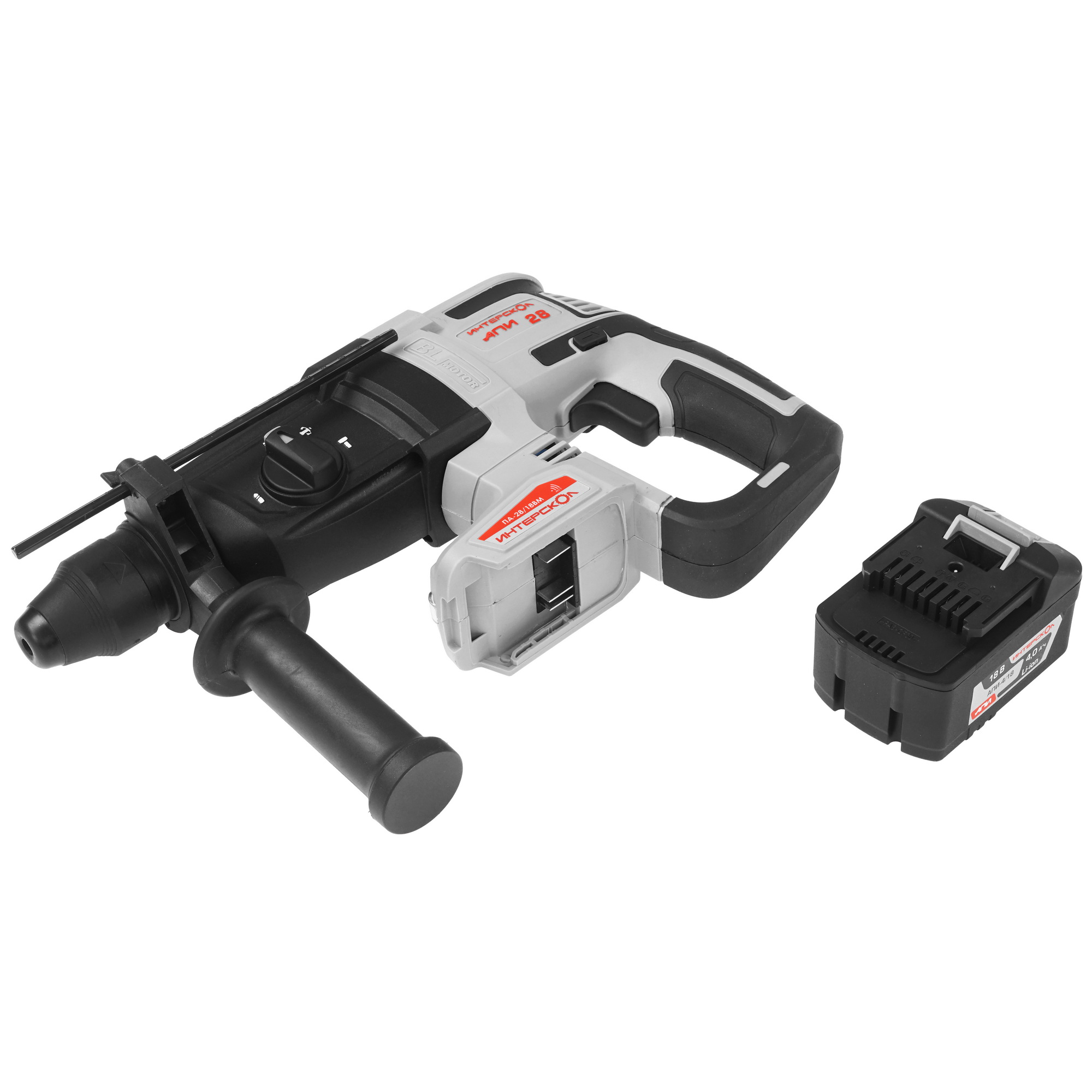 Перфоратор Интерскол ПА-28/18ВМ АПИ 18V 9029483 STDN-0043351 - Вид №5