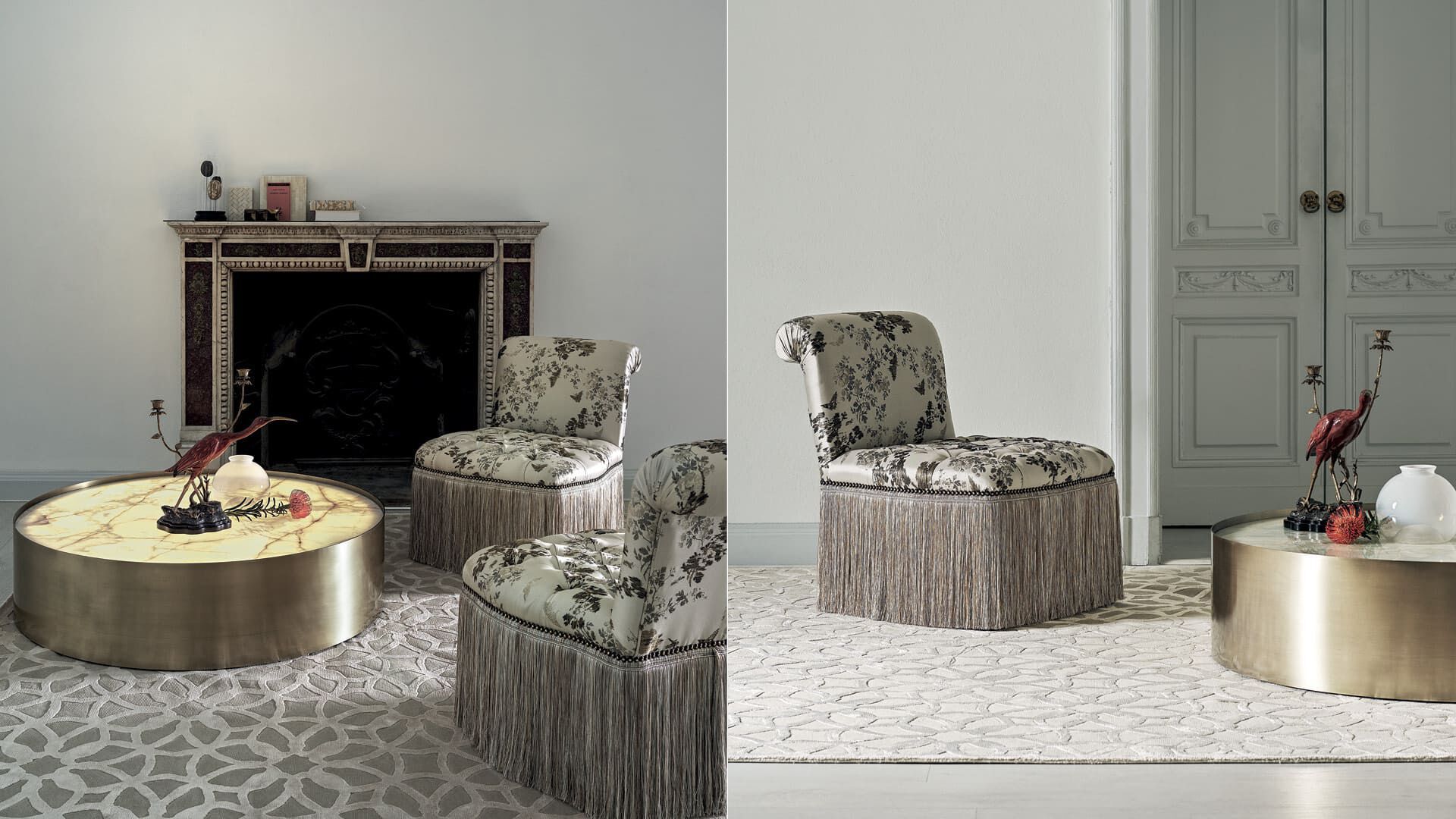 Мягкий диван с бахромой ANGELO CAPPELLINI New Classic Interiors ARCH-00082306 - Вид №4