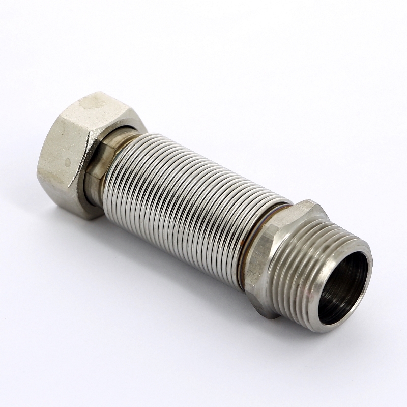 Подводка для воды НВ Flexorapid из нержавеющей стали EMMETI 1" 10-19.5см 02450125 - Вид №2