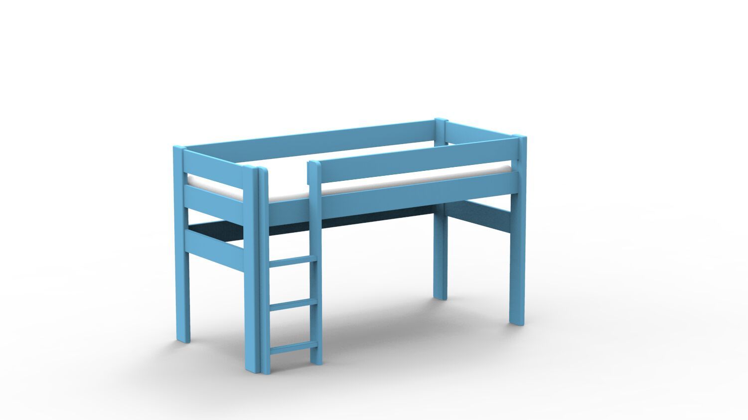 Деревянная кровать-чердак Mathy by Bols DOMINIQUE ARCH-00030157 - Вид №26