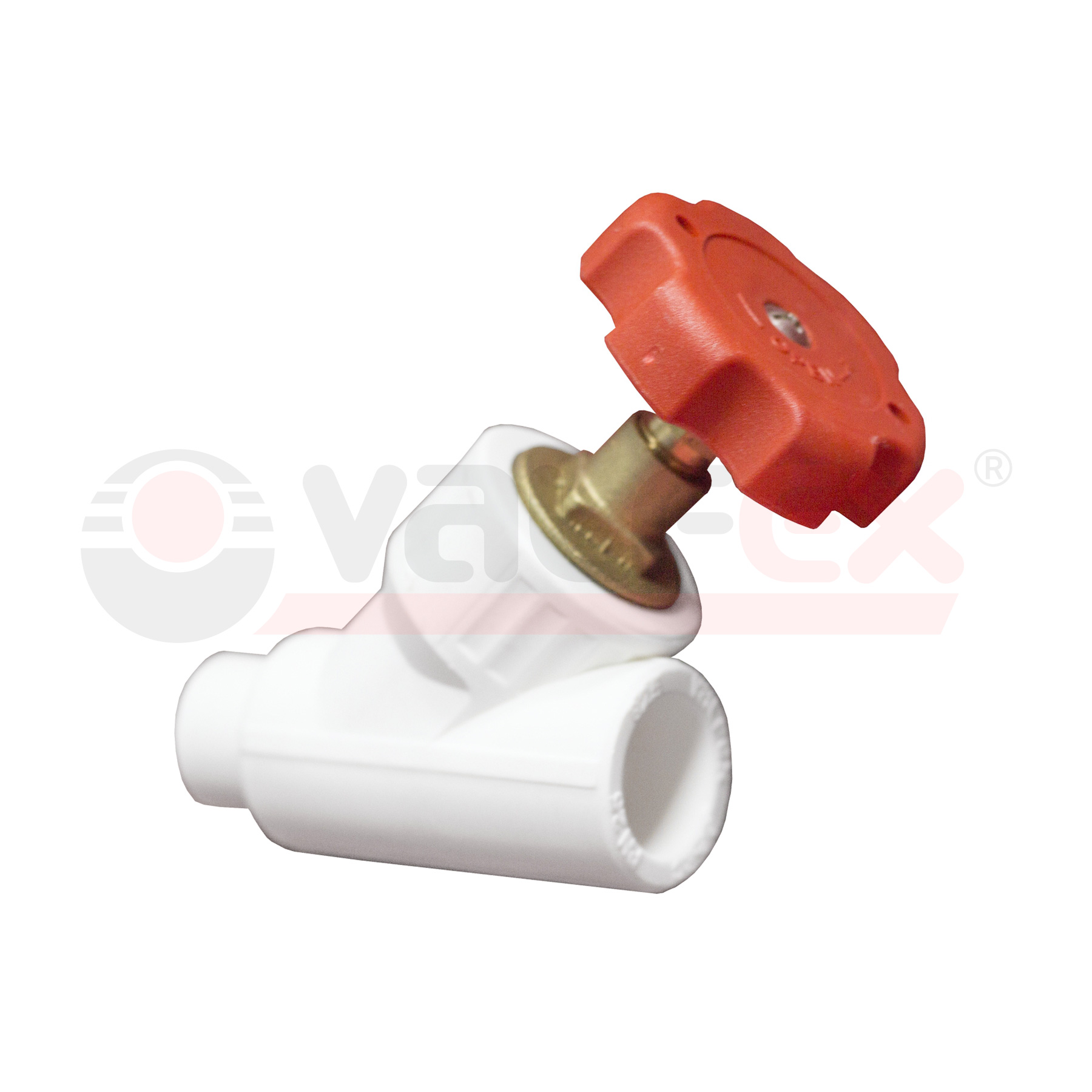 10173025Г Valfex Вентиль полипропиленовый 45° (внутр.-нар.) 