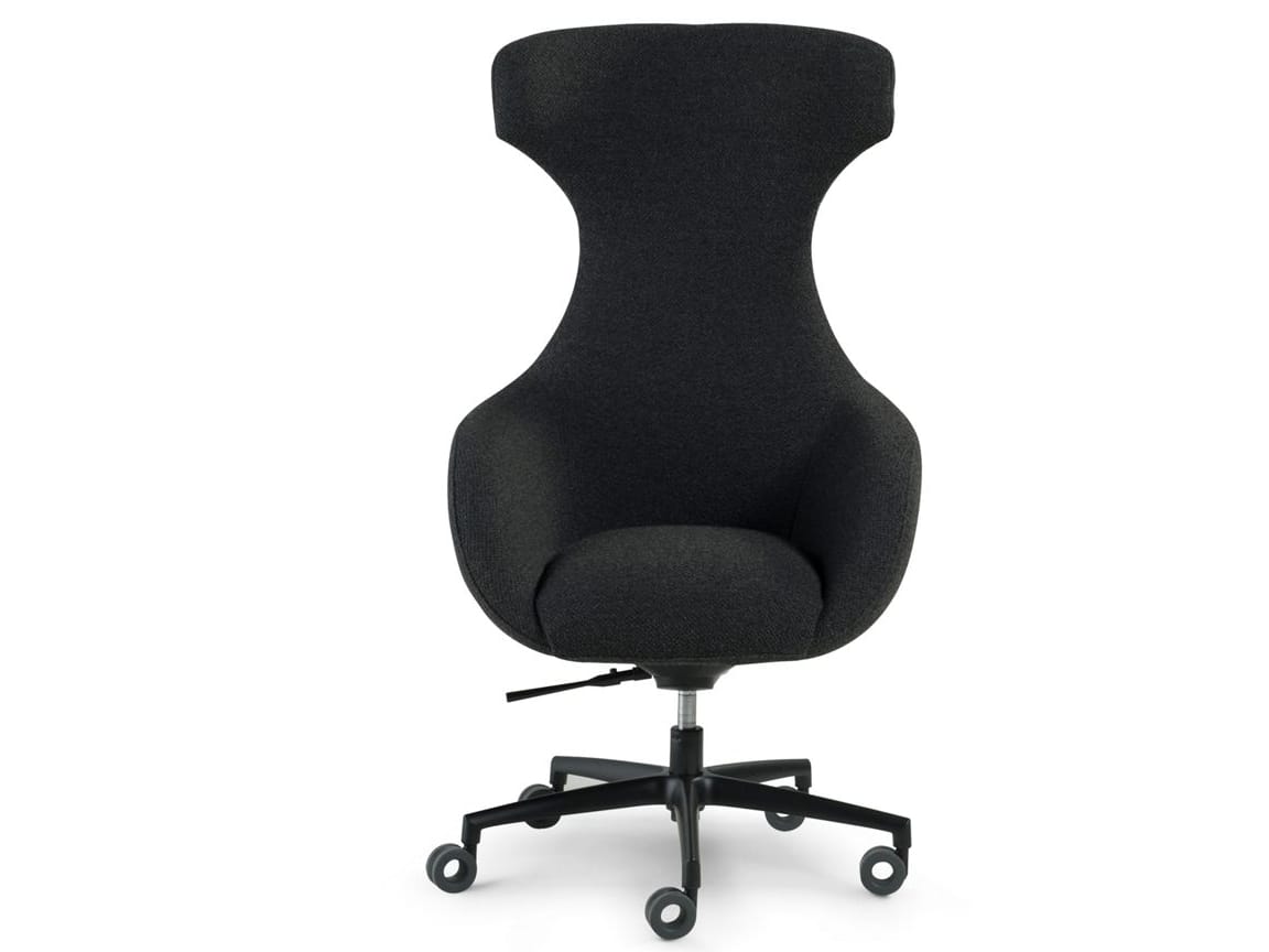 Тканевое регулируемое по высоте вращающееся офисное кресло ROCHE BOBOIS CEO ARCH-00040038 - Вид №4