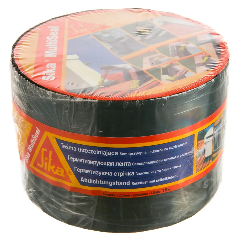 Лента герметизирующая Sika Multiseal, 10 м x 10 см, цвет серебро 10517863 STLM-2072068 