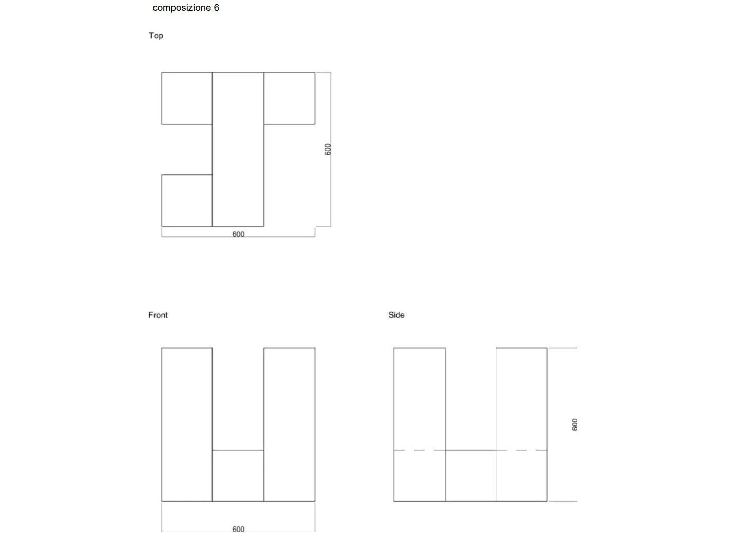 Модульные скульптуры Manerba DOLMEN ARCH-00051242 - Вид №11