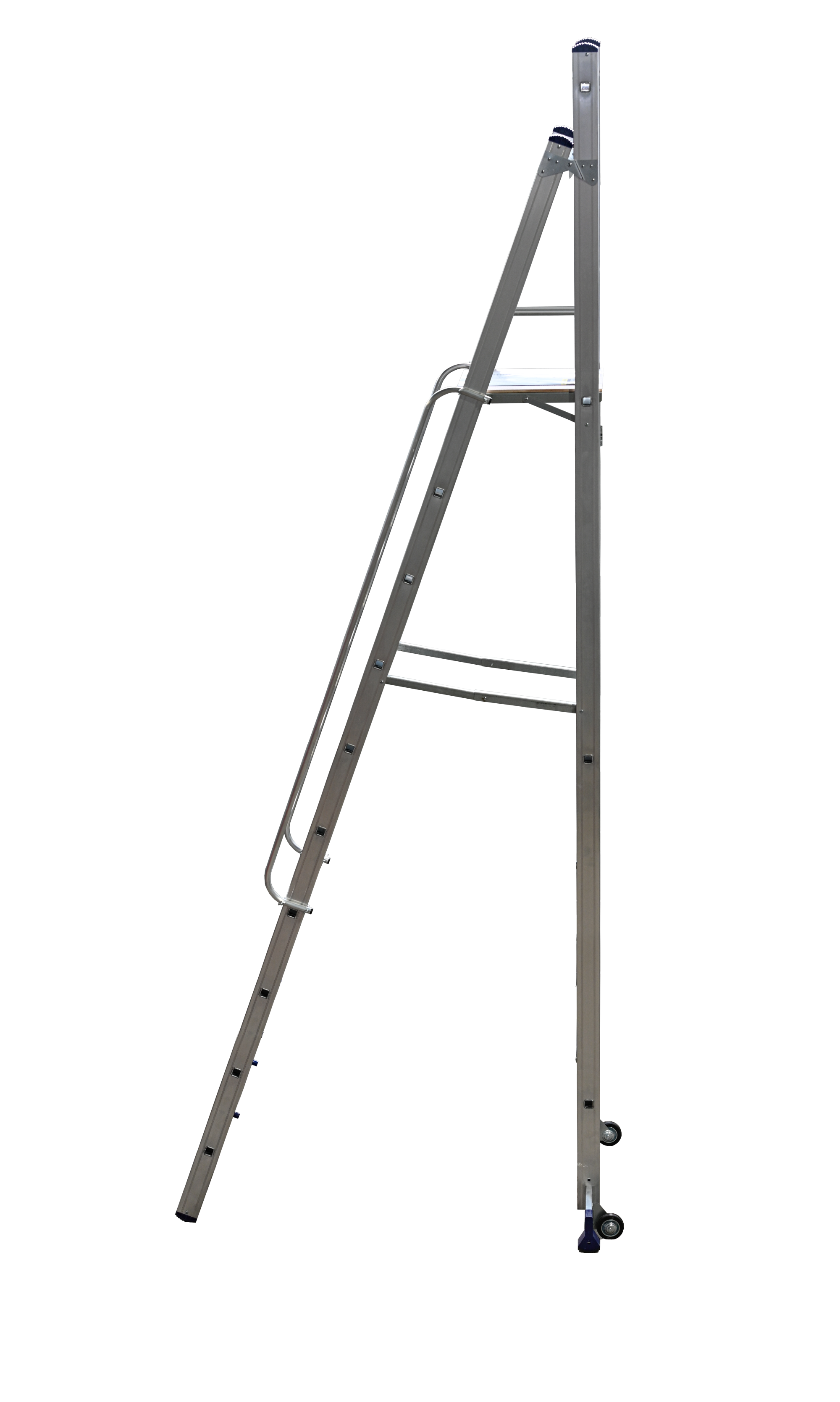 Стремянка -помост, профессиональная 10ст ALUMET APE 1410 - Вид №7