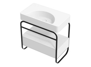 Раковина из нержавеющей стали с ящиками