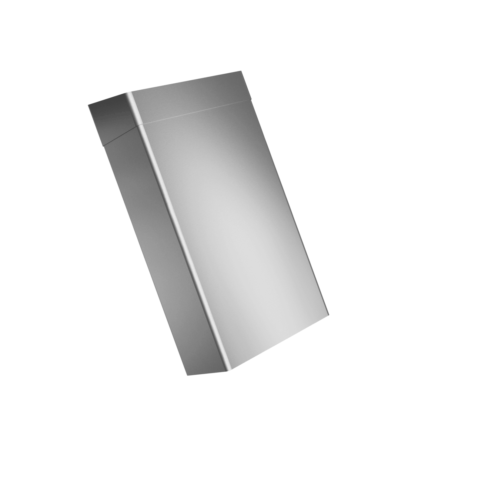 P710-S Мусорный бак из нержавеющей стали объемом 30 л с самозакрывающейся крышкой Duten 