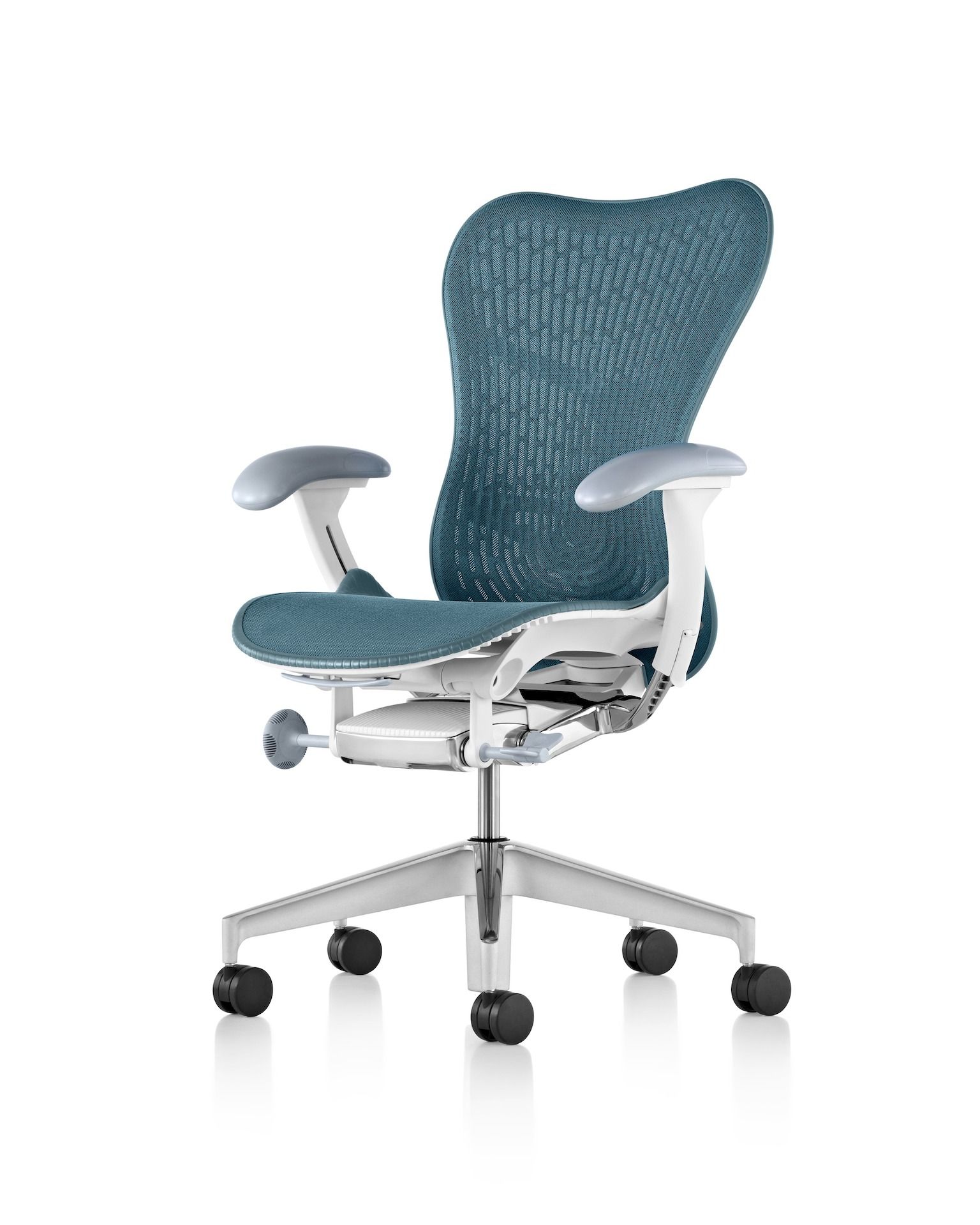 Эргономичное офисное кресло с вращающейся тканью Butterfly Herman Miller Mirra 2 ARCH-00092336 - Вид №107
