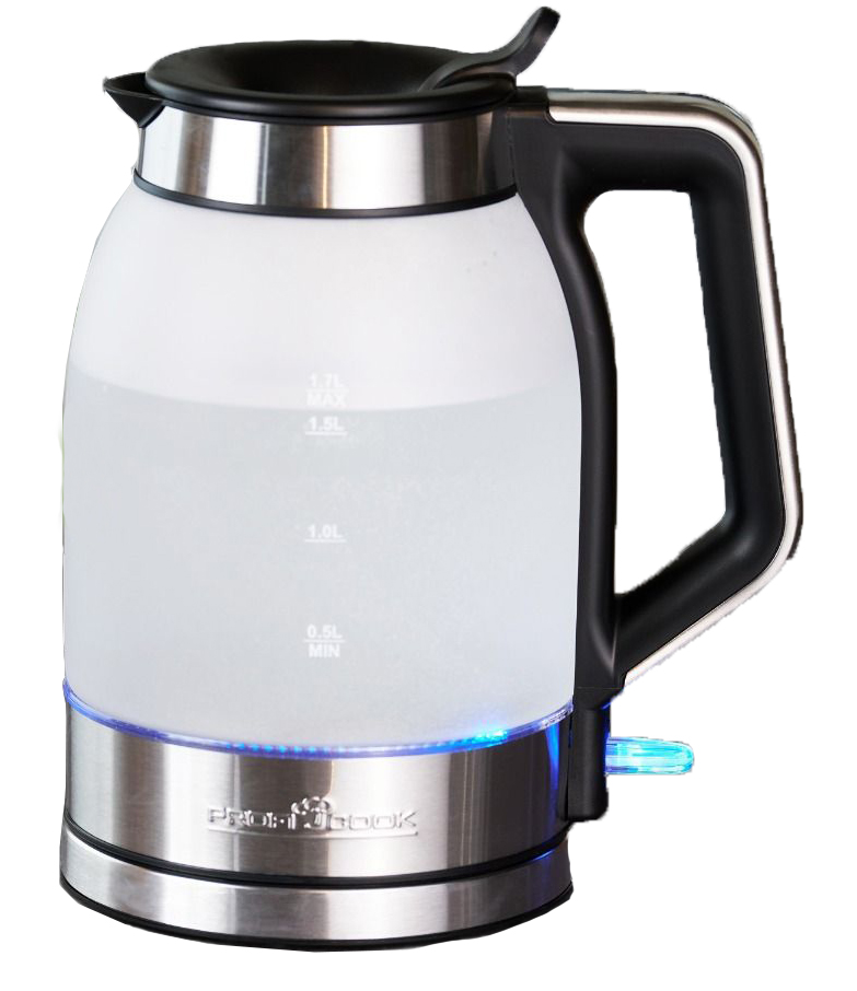 9073644 Электрочайник Profi Cook PC-WKS 1215 G серебристый ProfiCook STDN-0089046