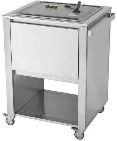 JOKODOMUS Отдельностоящий кухонный модуль из нержавеющей стали Cun 679181 - Вид №1