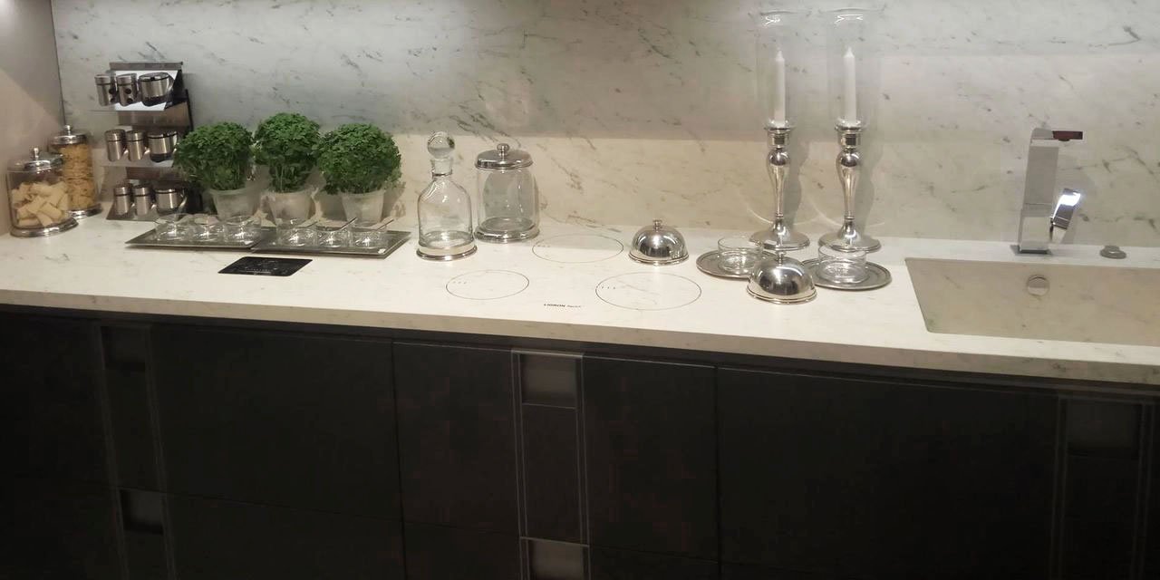 Столешницы для кухни - Мрамор Каррара LIGRON LIST258 6038 - Вид №5