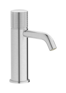 Смеситель для раковины на 1 отверстие в комплекте с донным клапаном WE ARE IB ga200ss Brushed Nickel Gatsby