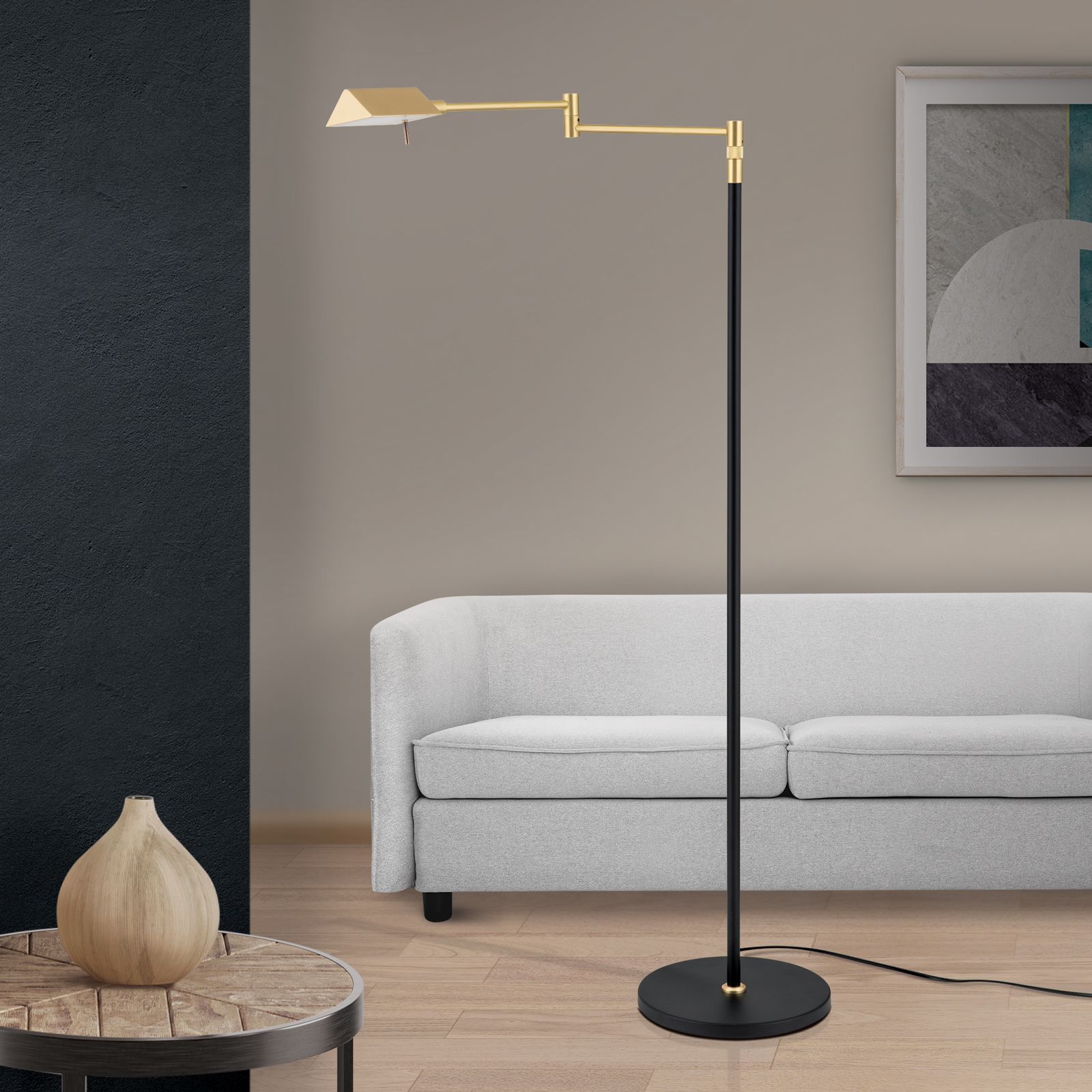 Регулируемая металлическая светодиодная напольная лампа Orion Бостон ARCH-00087825 - Вид №5