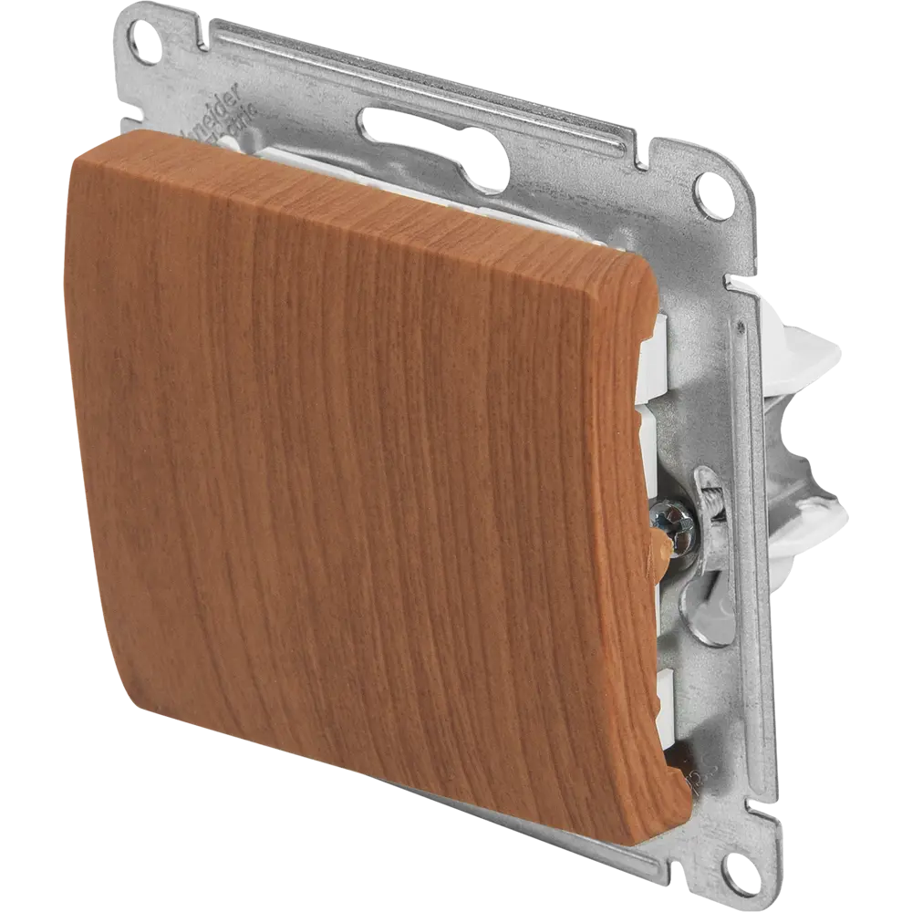 Переключатель Schneider Electric Glossa одноклавишный глянцевый 84730744 STLM-0054182 - Вид №1