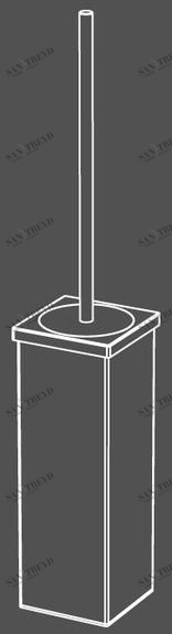 Radomonte Ершик для унитаза из нержавеющей стали  Acn50 