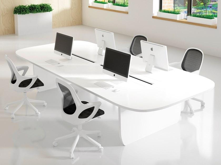 FERCIA Несколько рабочих станций для открытого пространства Stone St.ops.1._._ _ - Вид №3