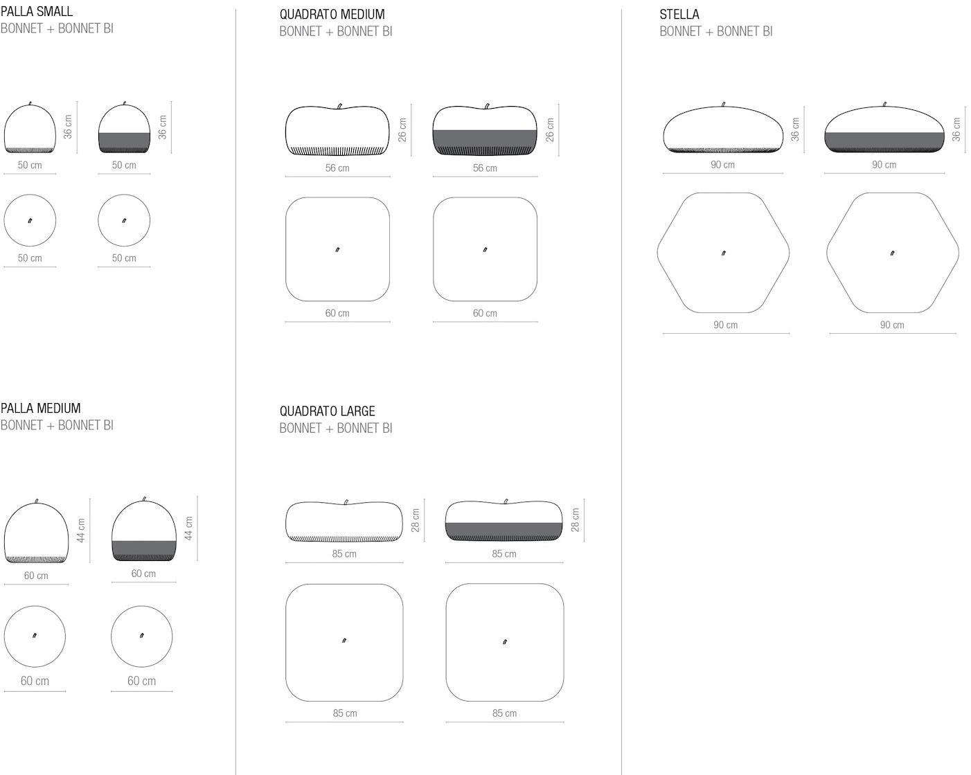 Casalis Пуф в лане Bonnet sun-id-1423025 - Вид №11