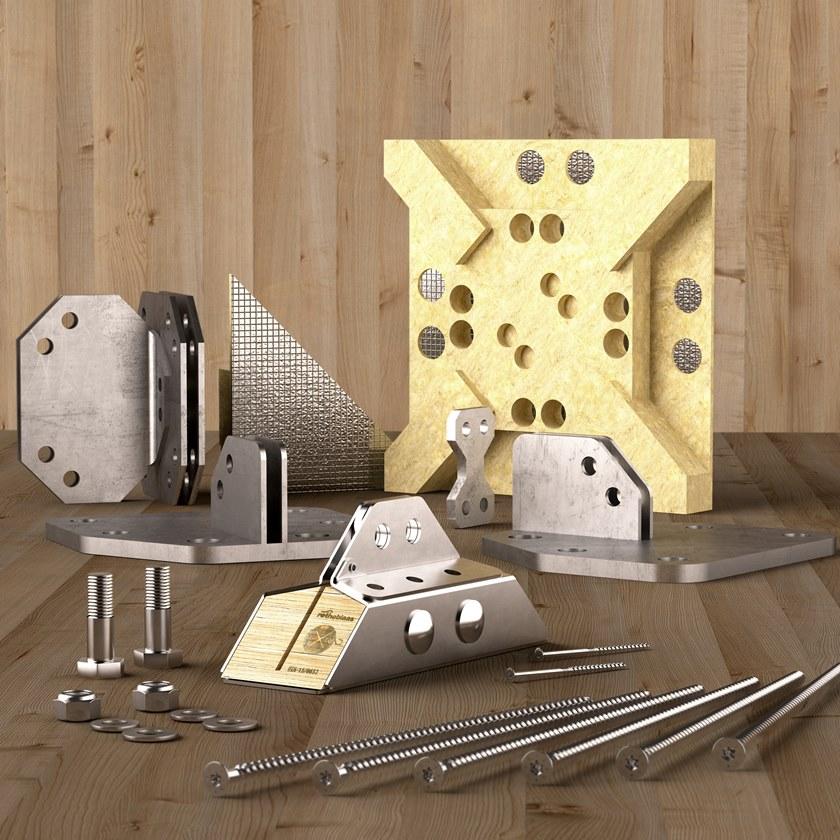 ROTHOBLAAS Универсальный соединитель для clt панелей X-rad sun-id-1499464 - Вид №3