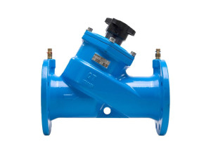 Калибровочный и балансировочный клапан с фланцевыми соединениями