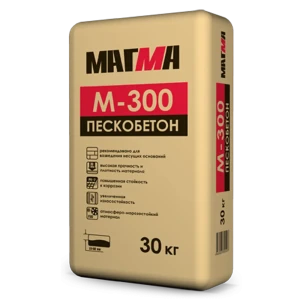 Пескобетон М300 Магма 30 кг