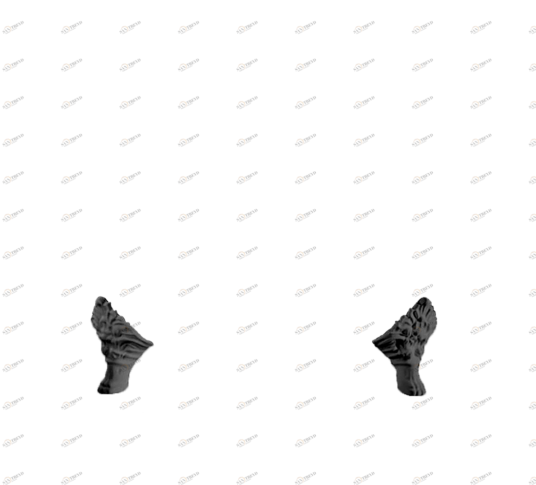 Gentry Home Bexley Cast iron bathtubs with feet Имперское сырье GH102730 