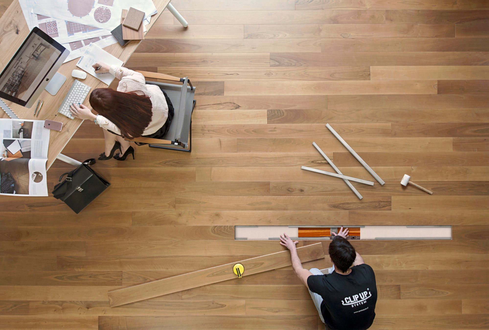 Система укладки деревянных полов Garbelotto Clip Up System® ARCH-00096469 - Вид №15