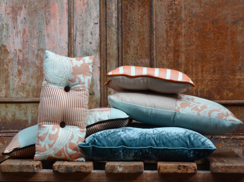 l'Opificio Двусторонняя жаккардовая ткань в полоску Popcolor sun-id-1426824 - Вид №2