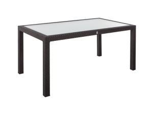 68.00.0110 Стол Bellini Mocca - стеклянная столешница 160 x 90 Mbm