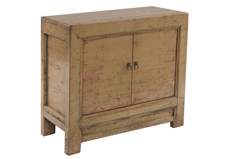 FUBR023 Основание с двумя дверями цвета хаки, окрашенное в зеленый цвет ijlbrown  - Вид №1